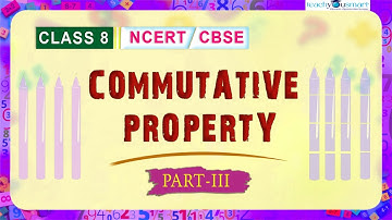 Rational Numbers | Commutative Property for Rational Numbers- Part 3| #class8 #chapter1 #maths