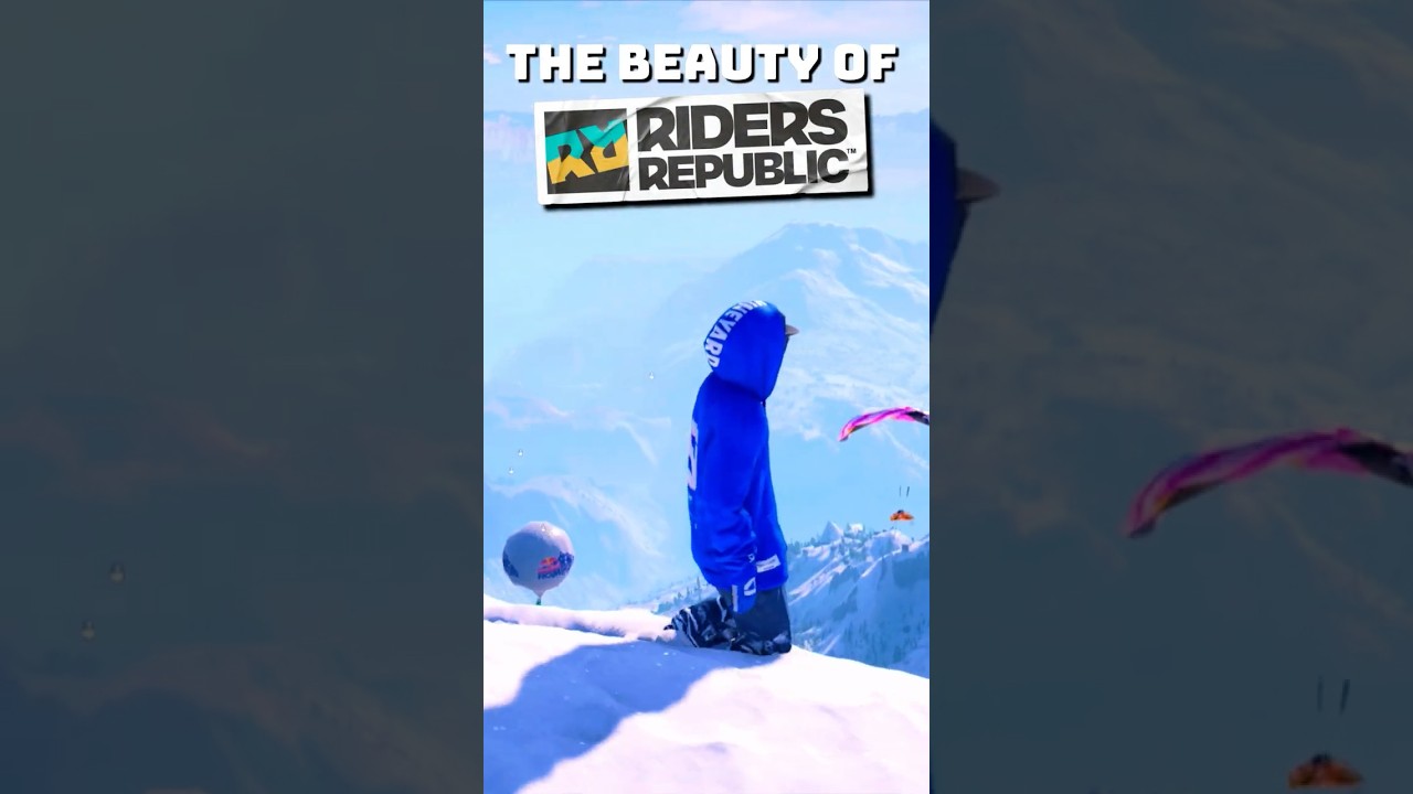 The BEAUTY Of Riders Republic 🏔️ #ridersrepublic