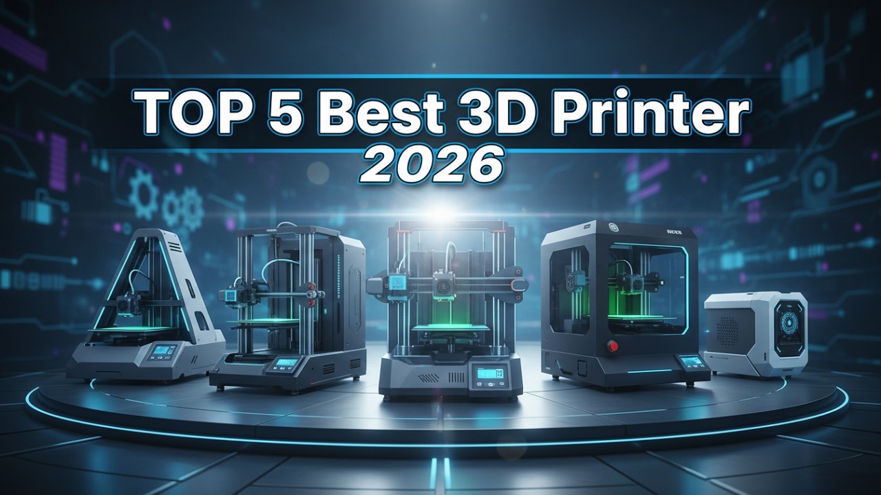Top 5 BEST 3D Printers in 2026 | Budget, Beginner & Pro (Buying Guide ...