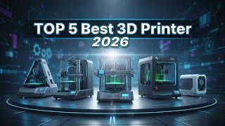 Top 5 BEST 3D Printers in 2026 | Budget, Beginner &amp; Pro (Buying Guide)