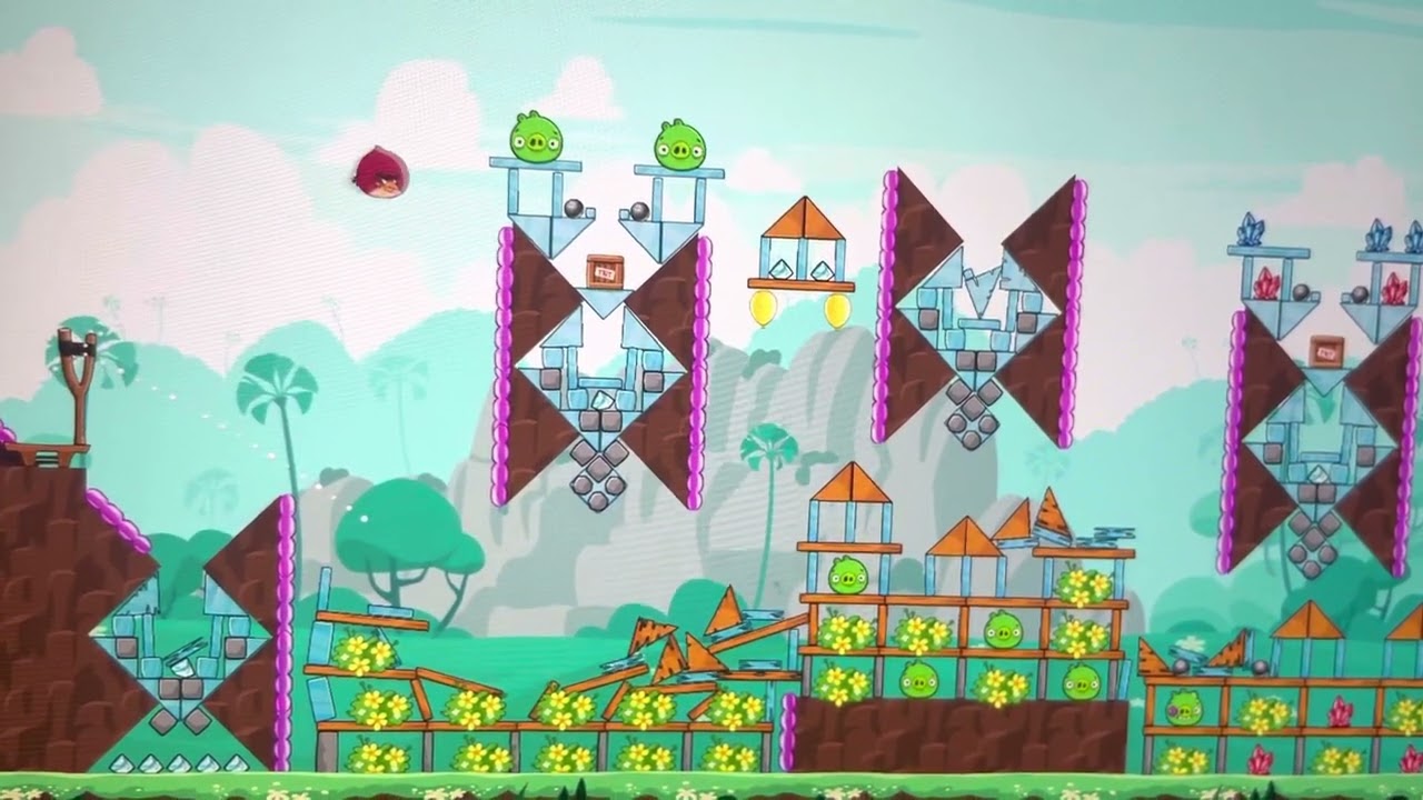 Angry Birds Friends: Piggy Tower Floor 17 Level 52