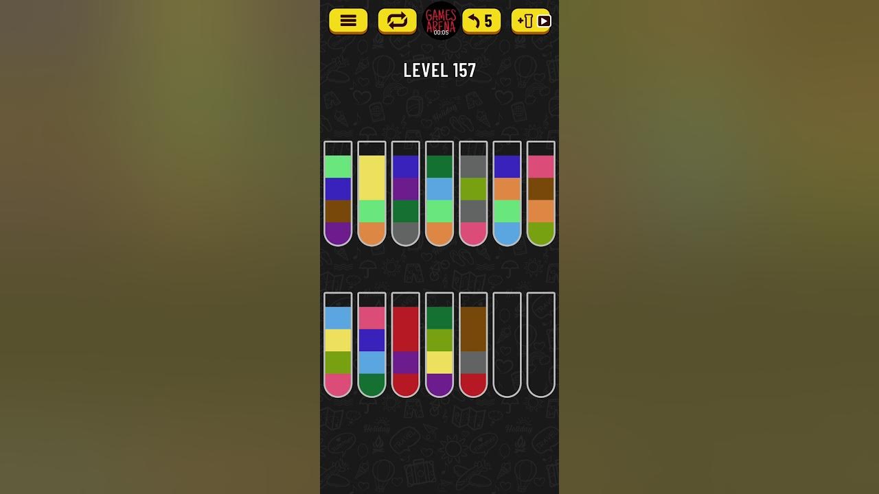 Уровень 157 игра. Water sort Puzzle 163 Level. Level 115 Water sort. Level 157 Water sort. Sortpuz 3277 уровень.