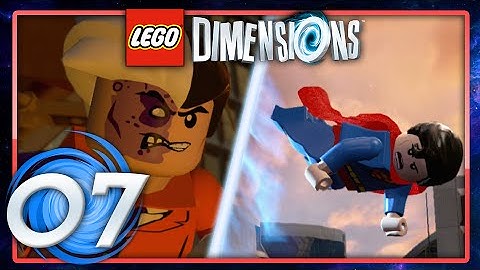 LEGO Dimensions - PART 7 - DC Comics! (Gameplay Walkthrough) 2 Player!