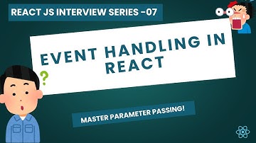 React EXPERTS Reveal Best Event Handling Techniques