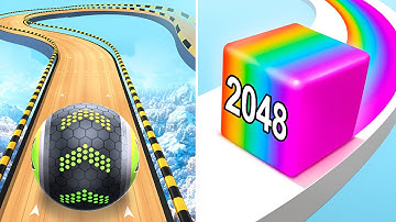 Going Ball Vs Jelly Run 2048 - Android iOS Speedrun Mobile Walkthrough Gameplay Ep