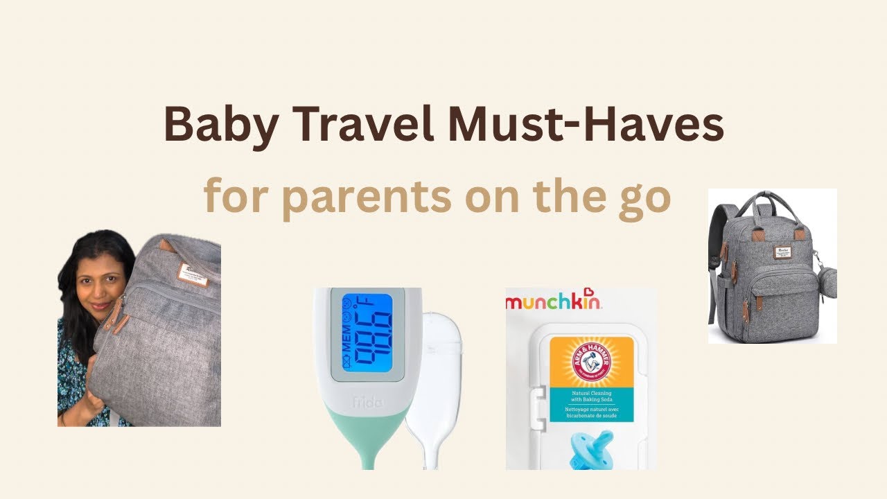 Amazon Baby travel must haves 