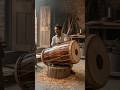 “From One Log to a Powerful Drum 🥁”