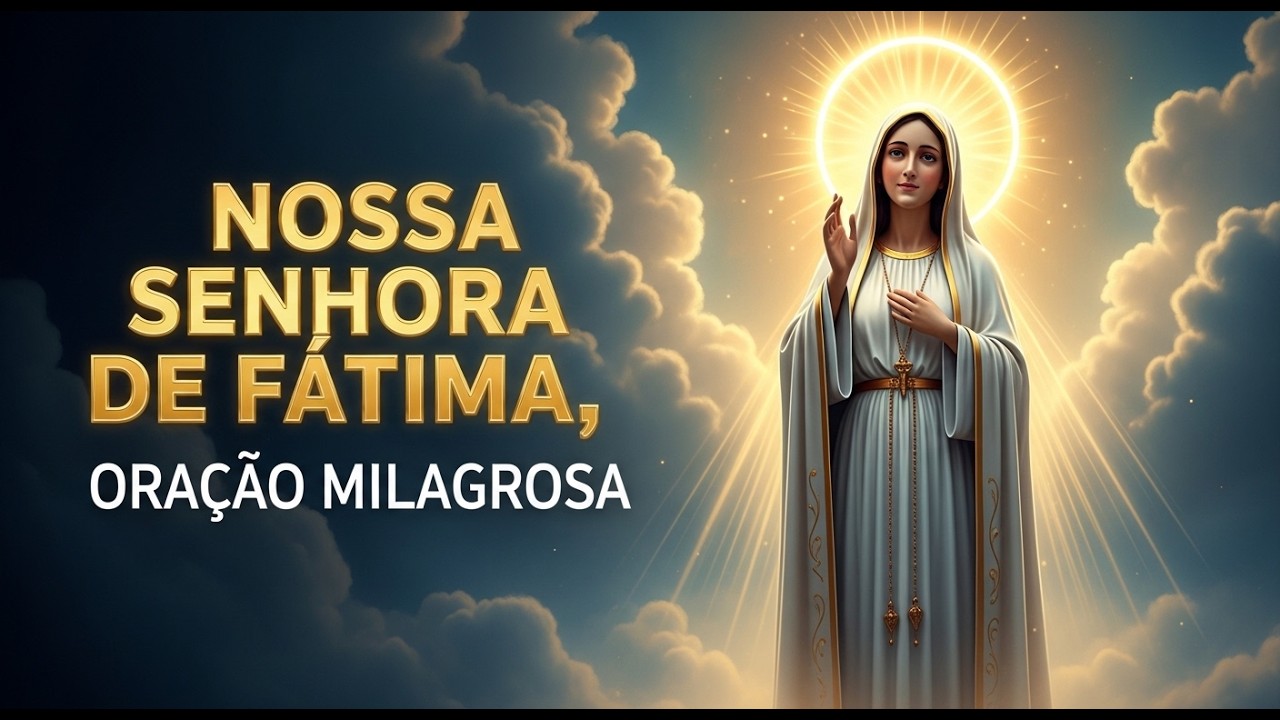 Oração Milagrosa de Nossa Senhora de Fátima | Quando Tudo Parece Perdido  [Deus te Encontrou] - Fé