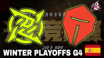 NIP vs. TES GAME 4 | Winter Split 2025 PLAYOFFS | Ninjas in Pyjamas vs Top Esports  | ESP