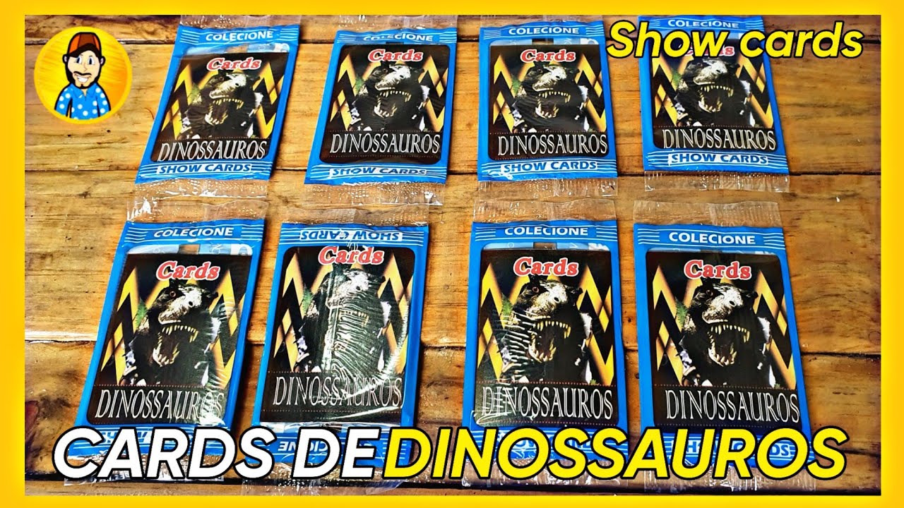 Abrindo um pacotão de Cards de Dinossauro Rei #dinossauro