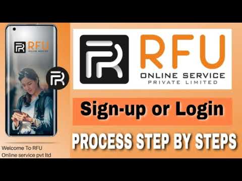 RFU Site me sign-up  or Login  Kaise kare || Recharge for u  registration  process