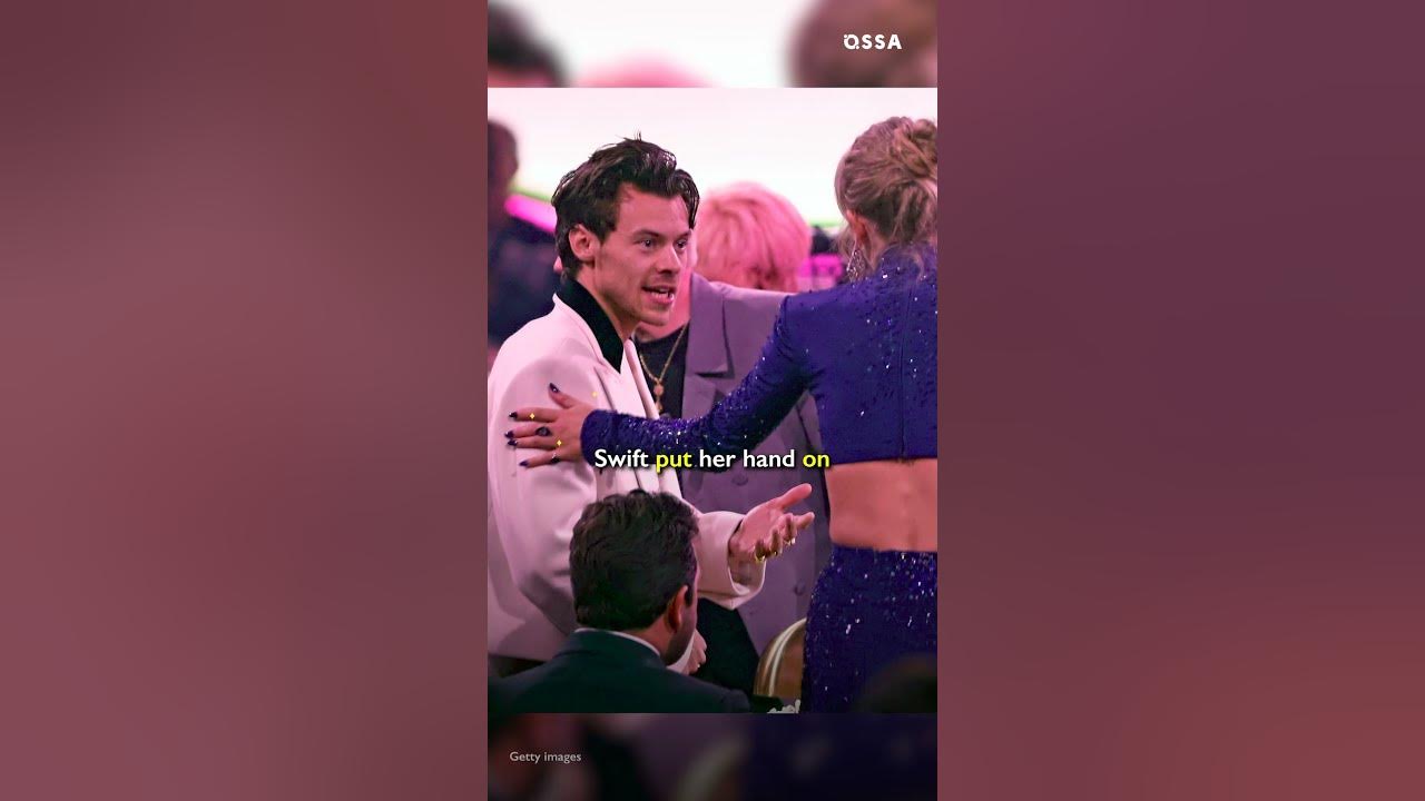 Taylor Swift Supports Harry Styles at the 2023 Grammys #shorts
