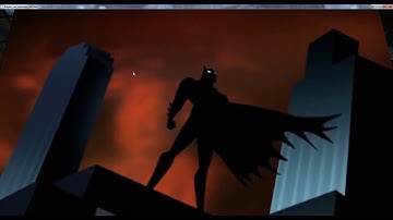 SIMPLE GAME OPENGL/FREEGLUT - Batman city