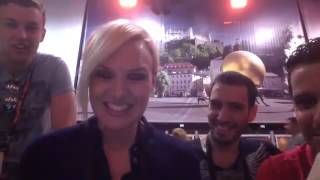 Sanna Nielsen joins the escXtra the live stream