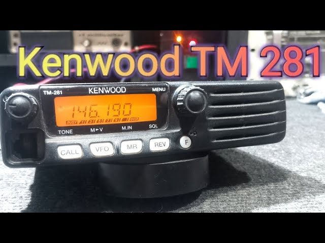 Kenwood TM-732 VHF/UHF 15/5W - YouTube