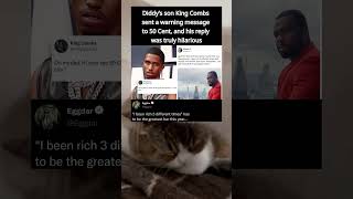 Diddy's son King Combs sent a warning message to 50 Cent, and his reply was truly hilarious Cookie
