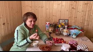 картинка: Купили дом в селе 🏡 Снесли лицевую стену пристройки⚒️ Варенье из ранеток🍎🍎 Давим виноград 🍇🍇#32