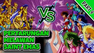 ADU KUAT SAINT PERUNGGU & SAINT EMAS!! |kocheng rebahan| Alur 2D - Alur Film Anime Saint Seiya 1986