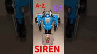 #G1transformers A to Z - Siren #transformers #wow #g1 #transformersg1 #80s #toys #nostalgia #awesome