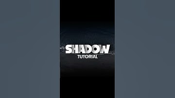 Shadow Typography | After Effects Tutorial