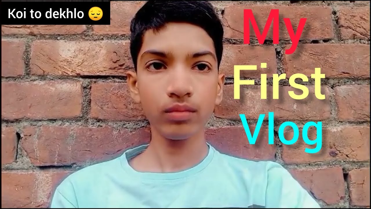 MY FIRST VLOG ️ || MY FIRST VIDEO ON YOUTUBE || Atif Vlogs - YouTube