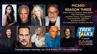 Trek Talks 3: Picard Season 3 Panel #startrekpicard #trektalks3 @TrekGeeks @hollywoodfoodcoalition