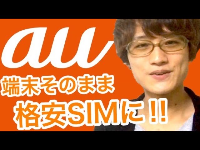 Auから格安simにそのまま切り替える方法まとめてみた Youtube