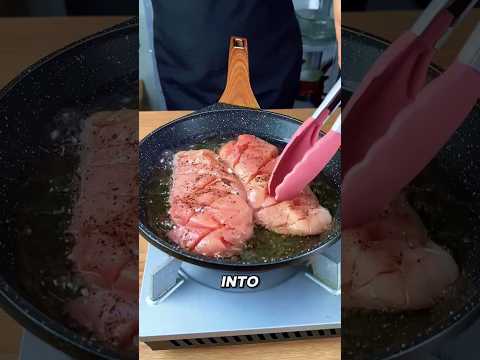 Delicious Recipeのレシピ: レストラン並みの火入れ！ふっくら焼き鶏むね肉
