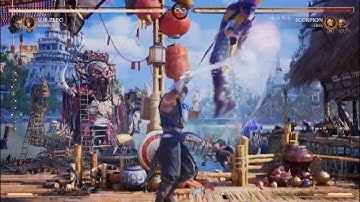 Sub-Zero Plus Scorpion Kameo Combos