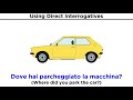 Italian Question Words and Structures