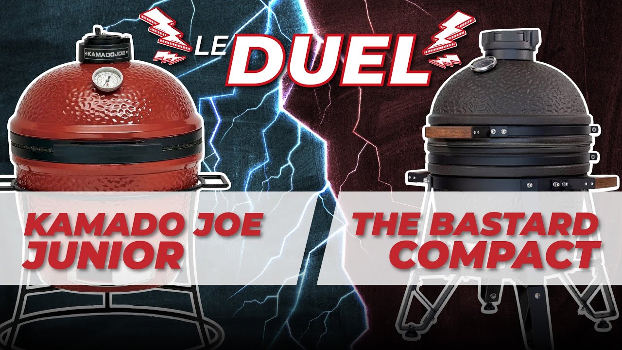 Kamado Joe Junior VS The Bastard Compact //⚡Le DUEL des MINI KAMADO