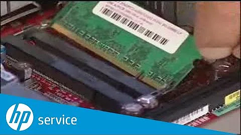 Add or Replace the Memory | TouchSmart 300-1000 | HP Support