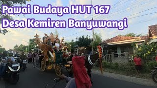 Pawai Budaya Suku Osing Banyuwangi || Desa Kemiren || Suku Asli Banyuwangi