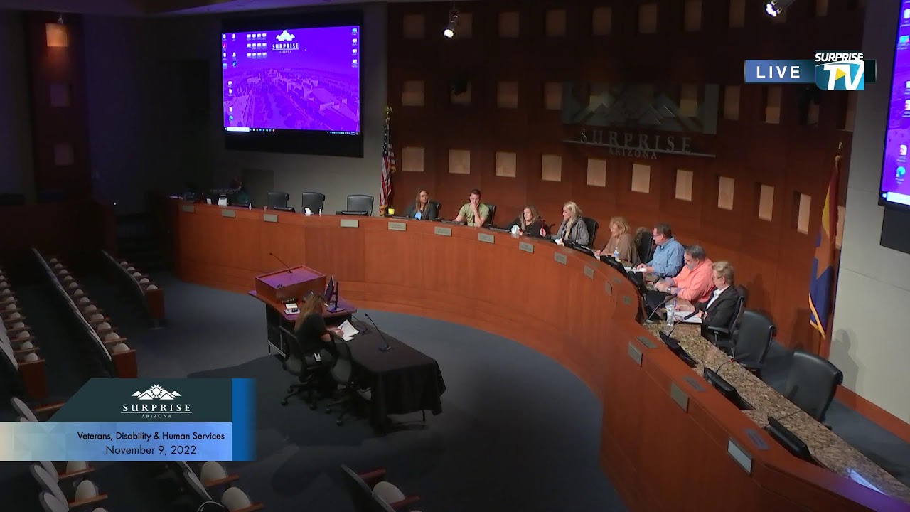 Veteran, Disability and Human Service Commission - 11/09/2022