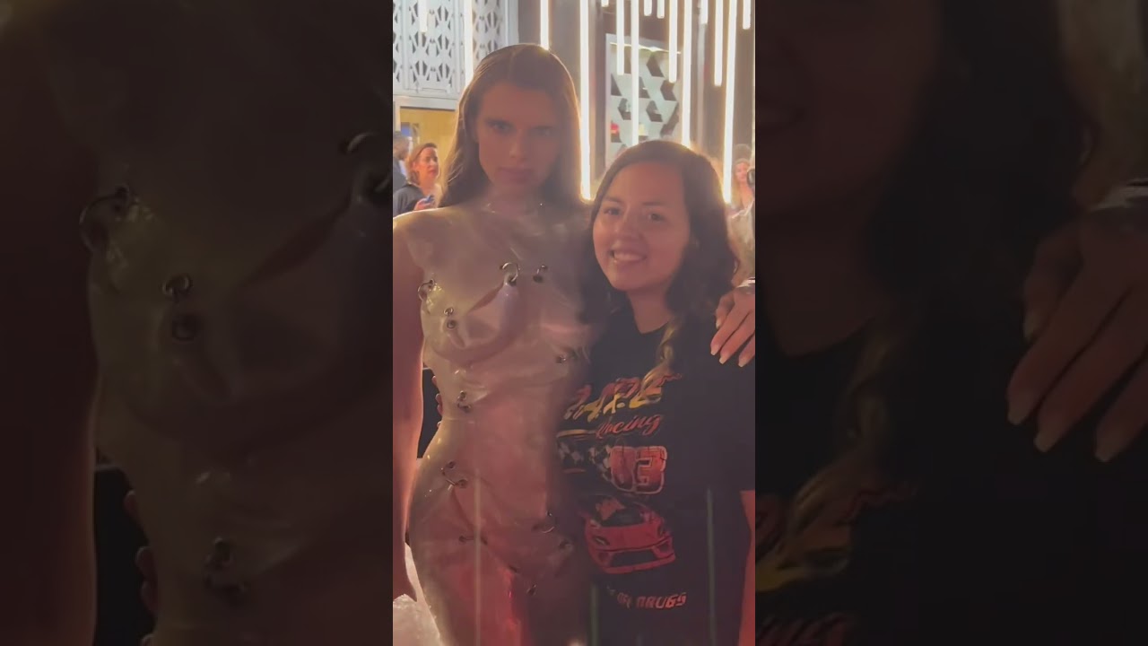 Julia Fox Patiently Poses for Pics with Fans as She Exits the Harper’s Bazaar Icons Party 