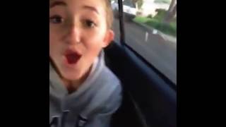 Noah Cyrus Singing Miley Cyrus Song