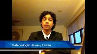 Meteorologist Jeremy Lewan Gives His Newscast on CO2 and Global Warming