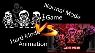 Murder time trio - Game Version VS Animation Version Phase 1 ~ 2