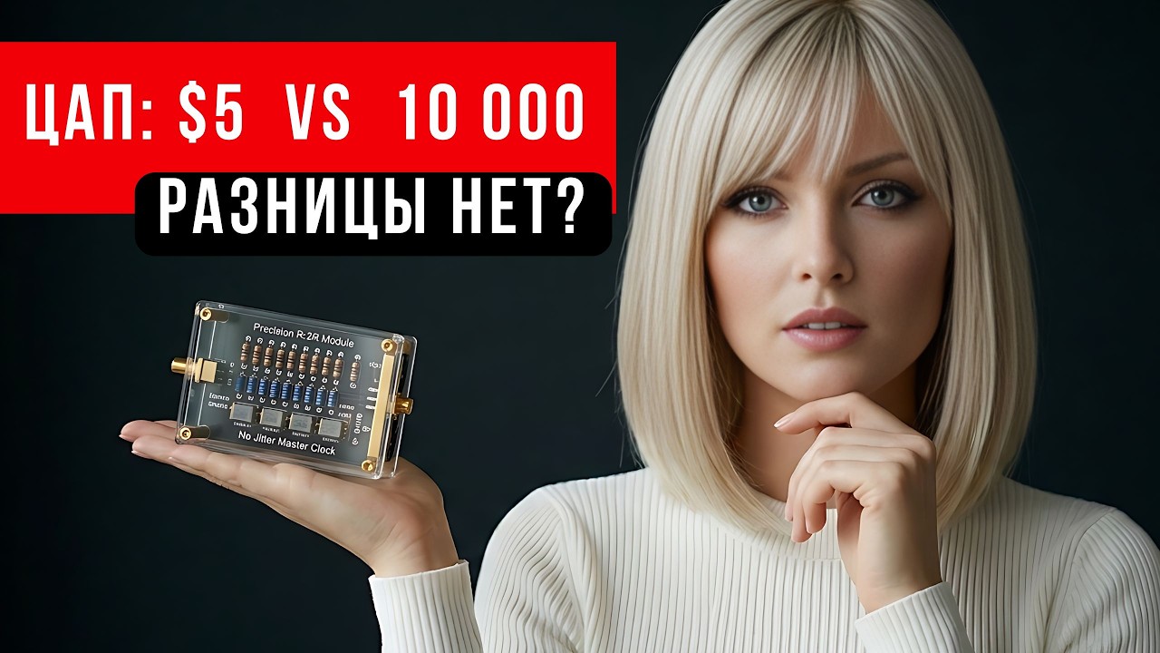 ЦАП за $10,000 — это маркетинг или физика? Разбор R2R и Sigma-Delta