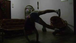 Bboy Subzero practice flag--Deadly Alliance Crew