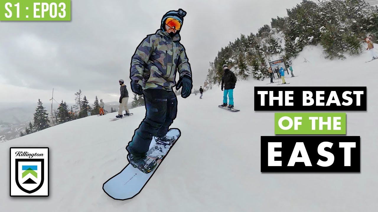 Snowboarding KILLINGTON Ski Resort! The BEST East Coast Mountain