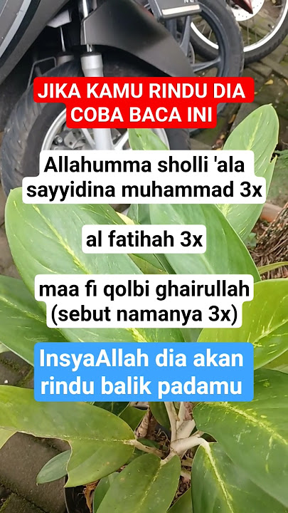 Jika kamu rindu dia baca ini #doa #shorts
