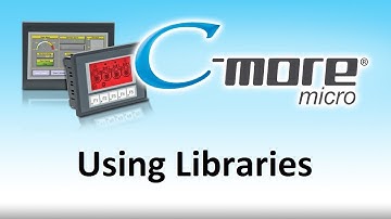 C-more Micro HMI Libraries from AutomationDirect
