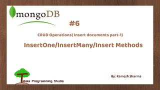 06 mongoDB CRUD operations | Insert Documents part-1