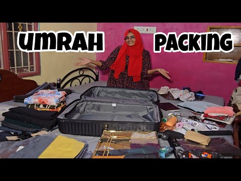 உம்ரா packing vlog😌😌#umrah #Makkah #trending #housewifelife