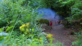 Bushcraft Camping In The Wild