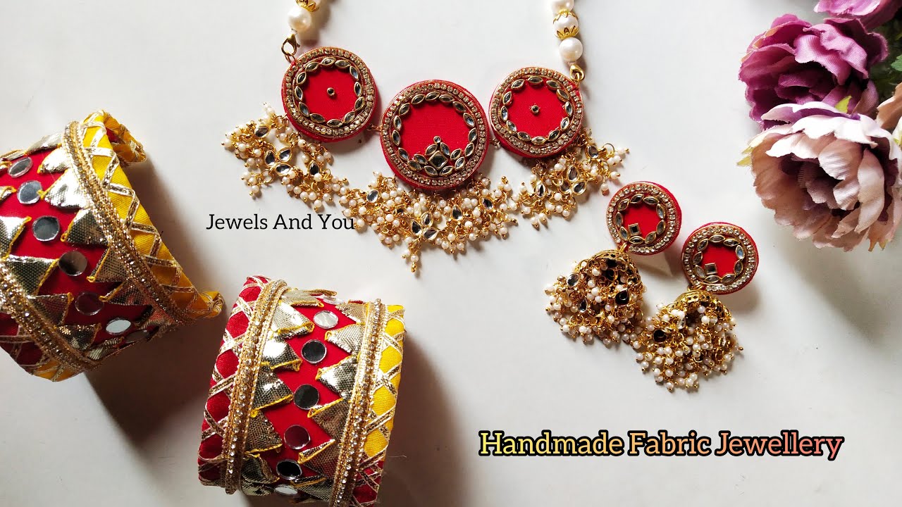 Handmade Fabric Jewellery 