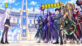 While Everyone Can Summon ONE Pet, He Can Summon 999,999 SKELETONS at Once! | Manhwa Recap