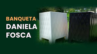 Banqueta Daniela Seat Garden Decoração Jardim