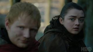 Ed Sheeran Singing Lannister Song - Hands of Gold | Game of Thrones׃ Season 7 Episode 1